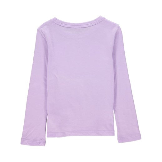 Gap bluzka dziewczęca fioletowa bawełniana 