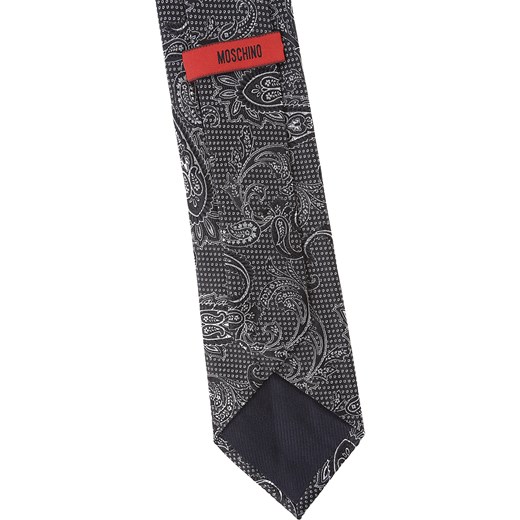 Krawat Moschino we wzór paisley 