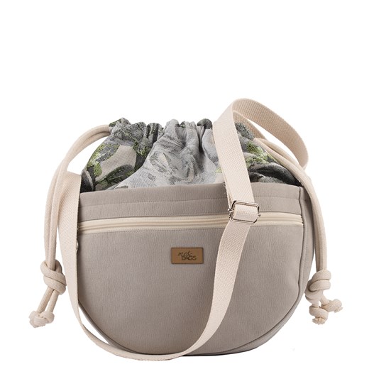 Torebka Me&Bags bez dodatków zamszowa duża boho 
