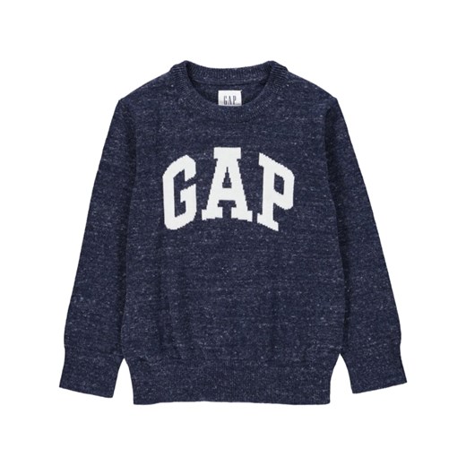 Sweter chłopięcy Gap granatowy bawełniany 