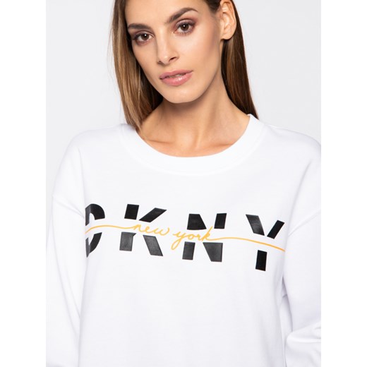 Bluza damska DKNY w stylu młodzieżowym z napisem 