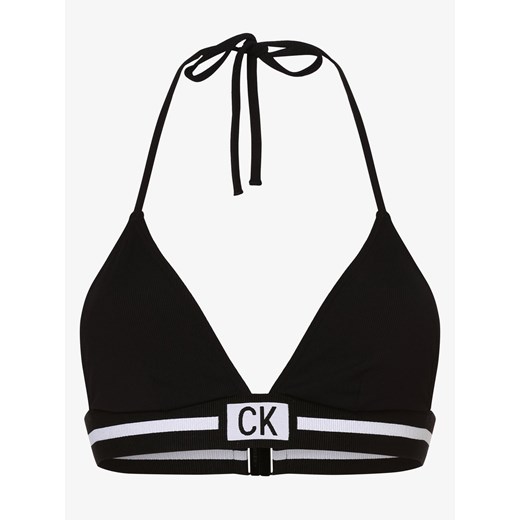 Strój kąpielowy Calvin Klein casual czarny do figury z małym biustem 