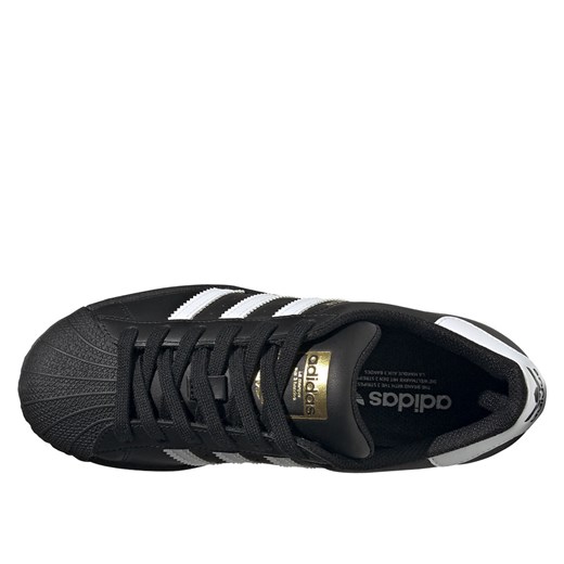 adidas Superstar J Damskie Młodzieżowe Czarne (EF5398)