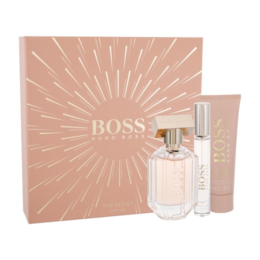Hugo Boss Boss The Scent For Her Woda Perfumowana 50 ml + Edp 7,4 ml + Balsam Do Ciała 50 ml Zestaw  Hugo Boss  Twoja Perfumeria