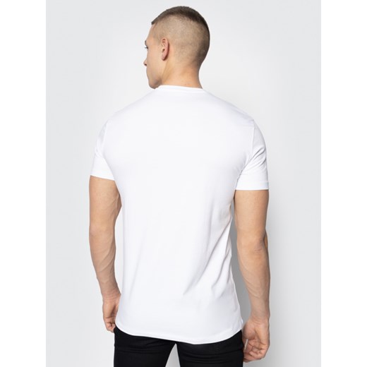 Armani Exchange t-shirt męski biały z krótkim rękawem 