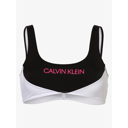 Calvin Klein - Damski top do bikini, czarny