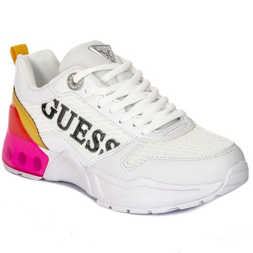 Sneakersy Guess FL6TA2 FAB12 TANDEY2/ACTIVE LADY/LEATHER LI WHITE