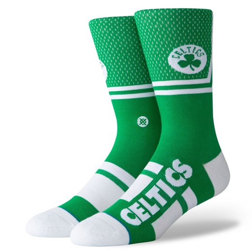 Skarpety Stance socks NBA Celtics Shortcut 2 green / white