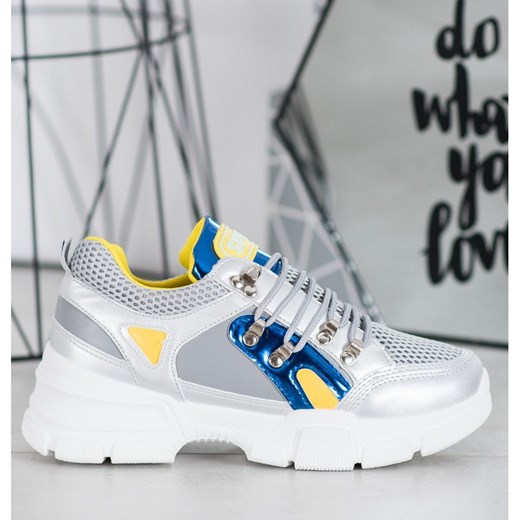 Buty sportowe damskie Bella Paris ButyModne.pl w Domodi Buty sportowe damskie Bella Paris młodzieżowe w Domodi