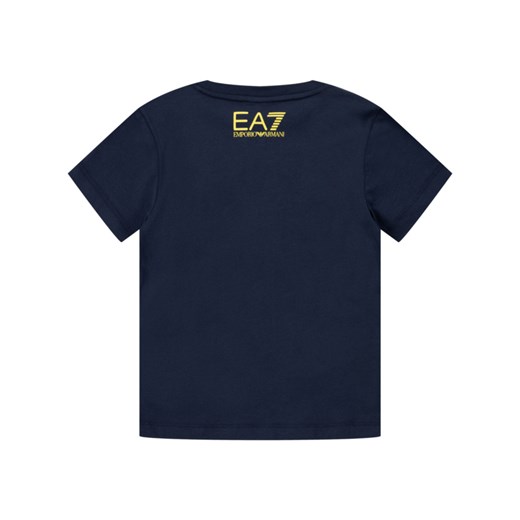 EA7 Emporio Armani T-Shirt 3HBT58 BJ7CZ 1554 Granatowy Regular Fit