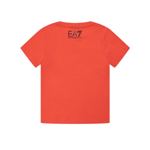 EA7 Emporio Armani T-Shirt 3HBT58 BJ7CZ 1453 Czerwony Regular Fit