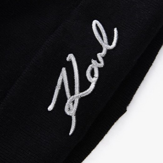 Czapka Karl Lagerfeld Signature Beanie 201W3408 999