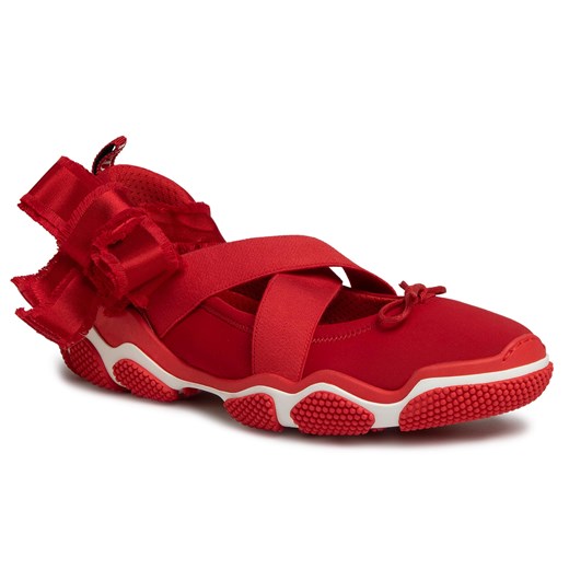 Sneakersy RED VALENTINO - TQ2S0B99 Amarillo/Amarillo/Bianco VGZ