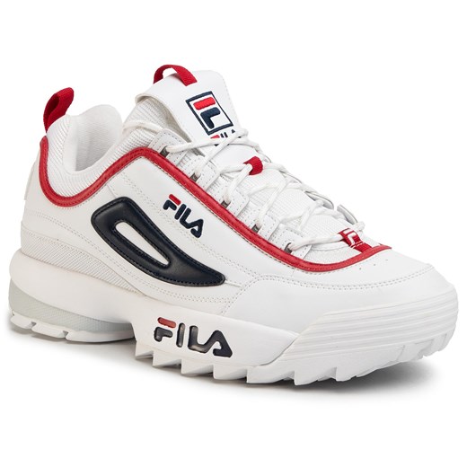 Sneakersy FILA - Disruptor Cb Low 1010707.92N White/Fila Navy/Fila Red