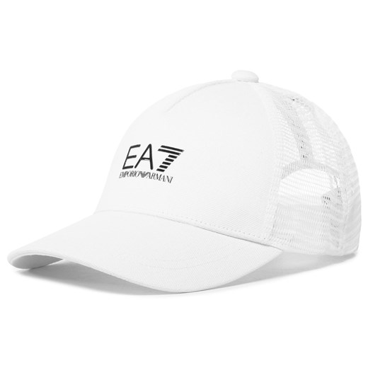 Czapka z daszkiem EA7 EMPORIO ARMANI - 245020 0P855 65310 White/Black Logo