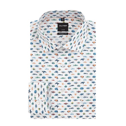 Koszula biznesowa o kroju regular fit z bawełny  Olymp 46 Peek&Cloppenburg 