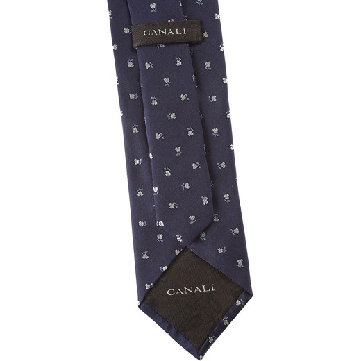 Krawat niebieski Canali 