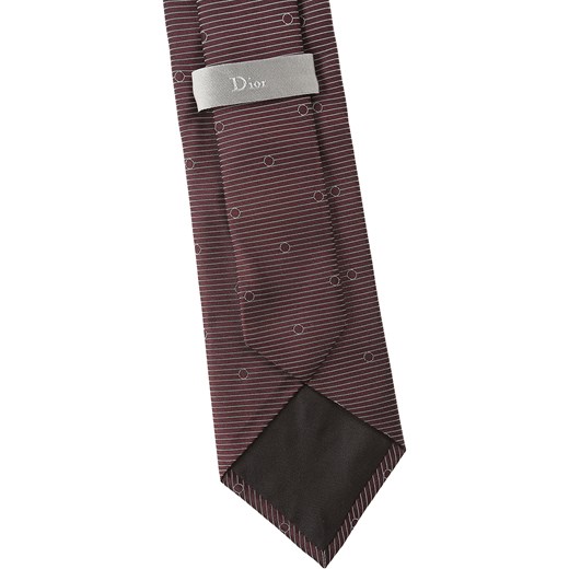 Krawat Christian Dior w abstrakcyjne wzory 