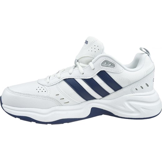 Buty sportowe męskie białe Adidas na wiosnę sznurowane 