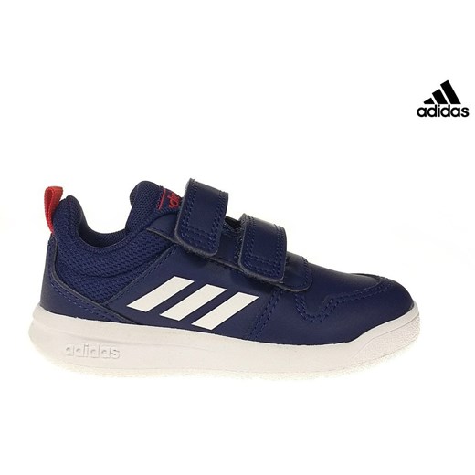 Buty sportowe dziecięce Adidas ze skóry na rzepy 
