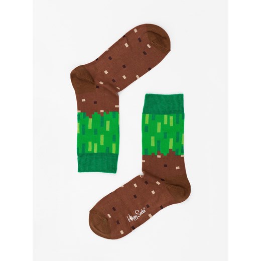 Skarpetki męskie zielone Happy Socks 