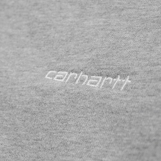 Bluza męska Carhartt WIP Script Embroidery Sweat I024678 GREY HEATHER/WHITE  Carhartt Wip  sneakerstudio.pl