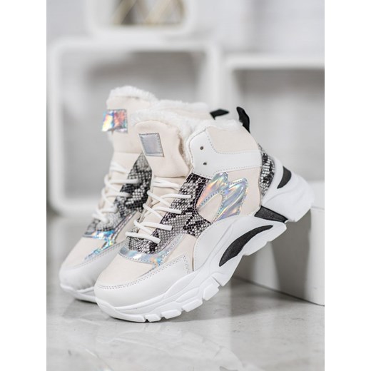 Buty sportowe damskie Bella Paris sznurowane w Domodi Buty sportowe damskie Bella Paris młodzieżowe w Domodi