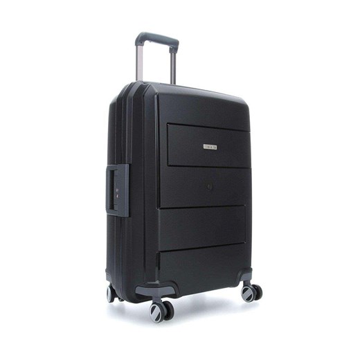 Średnia  walizka TRAVELITE MAKRO 73648-01 Czarna Travelite  uniwersalny wyprzedaż Bagażownia.pl 