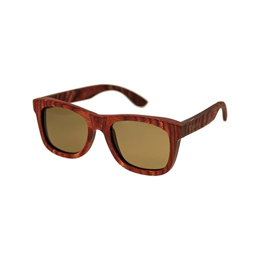 Okulary przeciwsłoneczne unisex "Irons" w kolorze brązowym