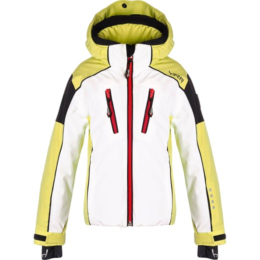 Kurtka narciarska "Coira" w kolorze żółto-białym