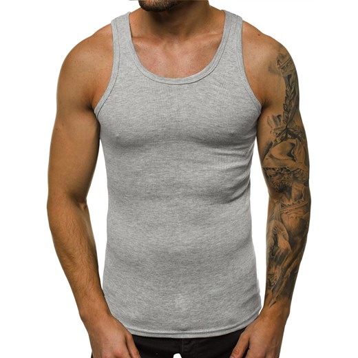 T-shirt męski Ozonee bez wzorów 