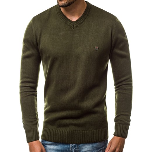 Sweter męski Ozonee.pl gładki