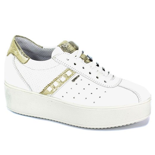 Sneakersy damskie Igi&amp;Co jesienne skórzane 