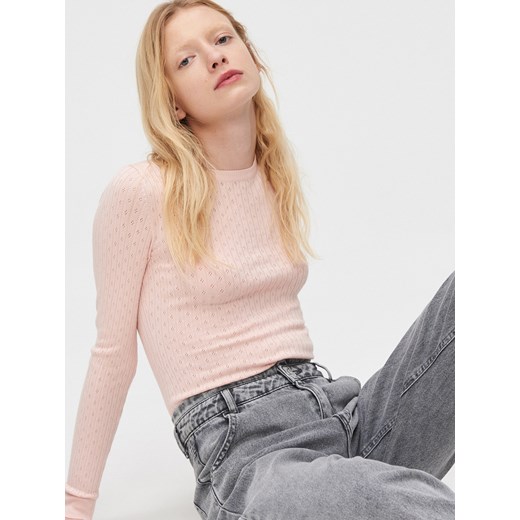 Cropp - Lekki sweter - Różowy  Cropp M 