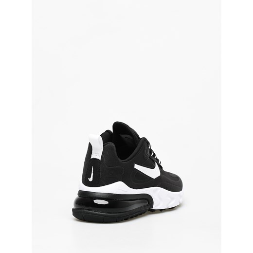 Buty sportowe damskie Nike czarne na wiosnę płaskie sznurowane bez wzorów 