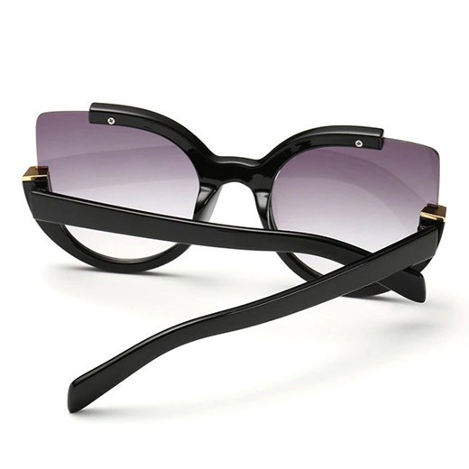Designerskie okulary przeciwsłoneczne czarne 102    Torebki Inspirowane