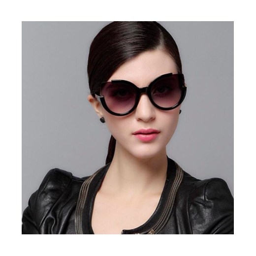 Designerskie okulary przeciwsłoneczne czarne 102    Torebki Inspirowane