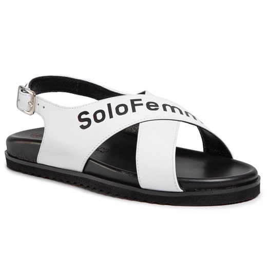 Sandały Solo Femme - 82617-01-K56/000-07-00 Biały