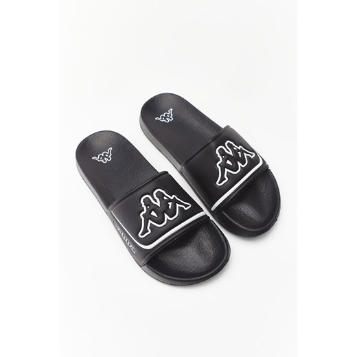 Klapki Kappa MIRTON Footwear women 242736-1110 BLACK/WHITE