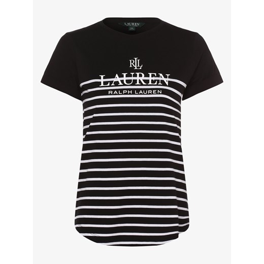 Lauren Ralph Lauren - T-shirt damski, czarny Ralph Lauren  L vangraaf