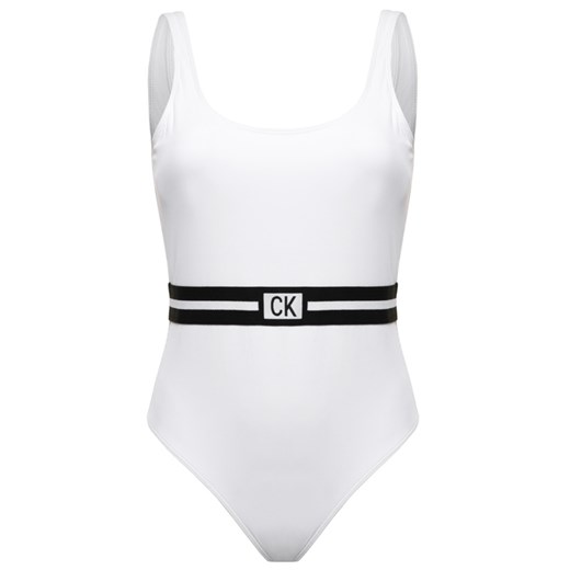 Calvin Klein Swimwear Strój kąpielowy KW0KW00985 Biały