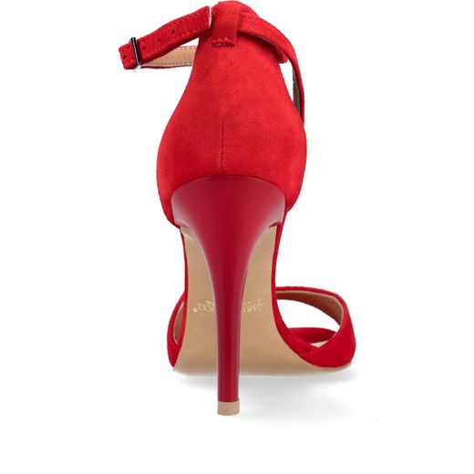 Sandały czerwone na szpilce Arturo Vicci  38 