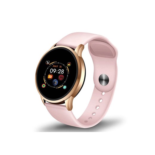 Smartwatch "RLF" w kolorze różowym Roneberg  OneSize okazyjna cena Limango Polska 