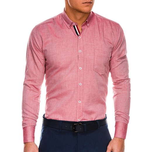 Koszula męska Ombre różowa 