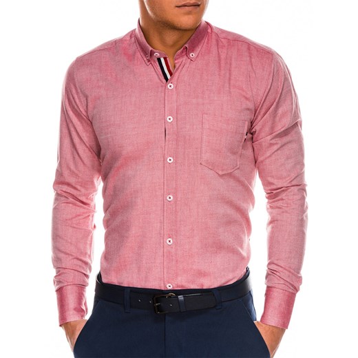 Koszula męska Ombre różowa 