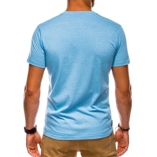 Ombre t-shirt męski z krótkimi rękawami 