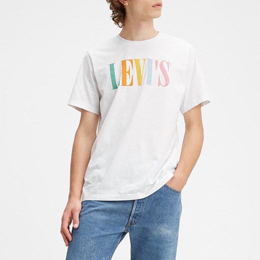 T-shirt męski Levi's młodzieżowy z krótkim rękawem 