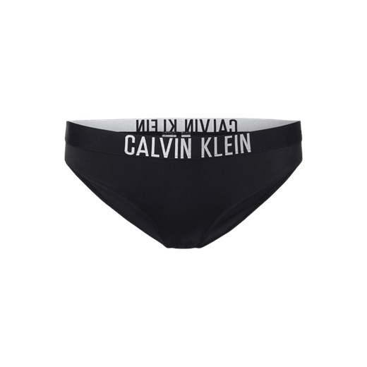 Strój kąpielowy czarny Calvin Klein Underwear casual bez wzorów 