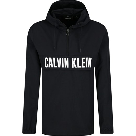 Kurtka męska czarna Calvin Klein z napisami 