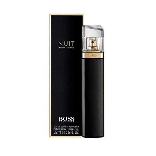 Hugo Boss Boss Nuit Pour Femme 50ml W Woda perfumowana perfumy-perfumeria-pl czarny fiołkowe